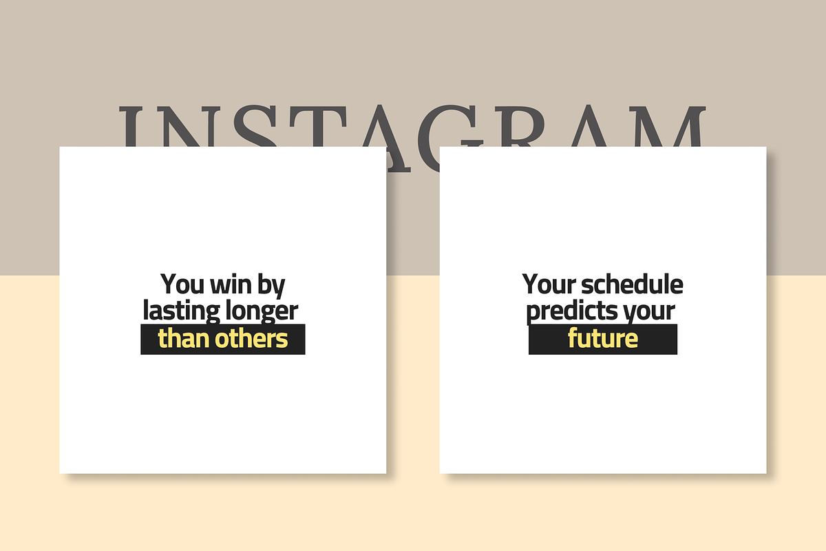 50 INSPIRING MOTIVATIONAL QUOTES, a Social Media Template by RB Boutique (Photo 4 of 10)