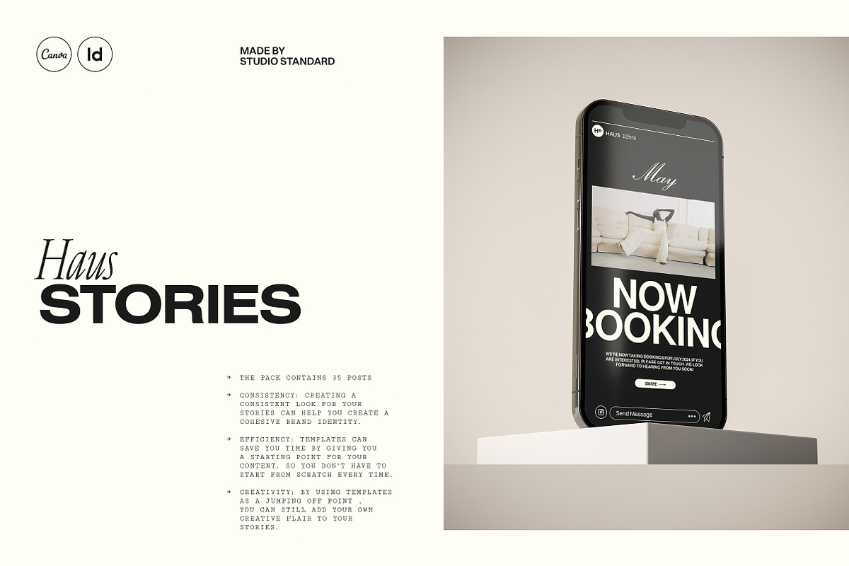 HAUS | Stories, a Social Media Template by Studio Standard (Photo 3 of 14)
