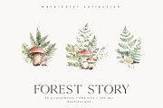 Forest Story, an Animal Illustration by PeDe Designs (Thumbnail 5 of 10)