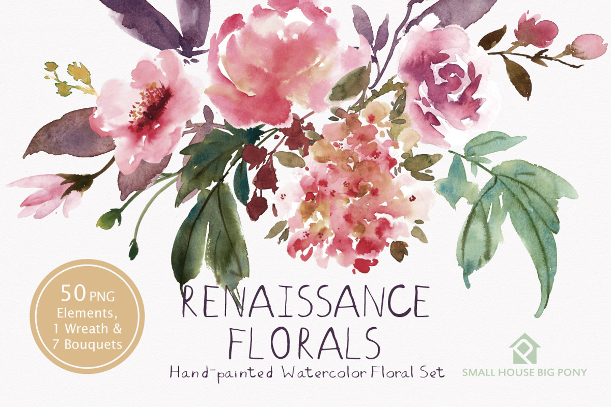 25% off Renaissance Florals, an Illustration by SmallHouseBigPony (Photo 6 of 11)
