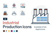Industrial Production Icons, an Object Illustration by Brickclay (Thumbnail 1 of 7)