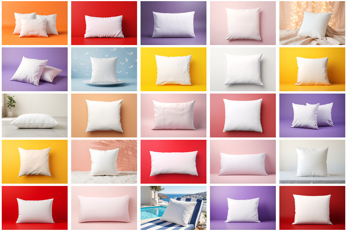 Pillow Mockup, a Household Mockup by Forhadx5 (Photo 11 of 16)