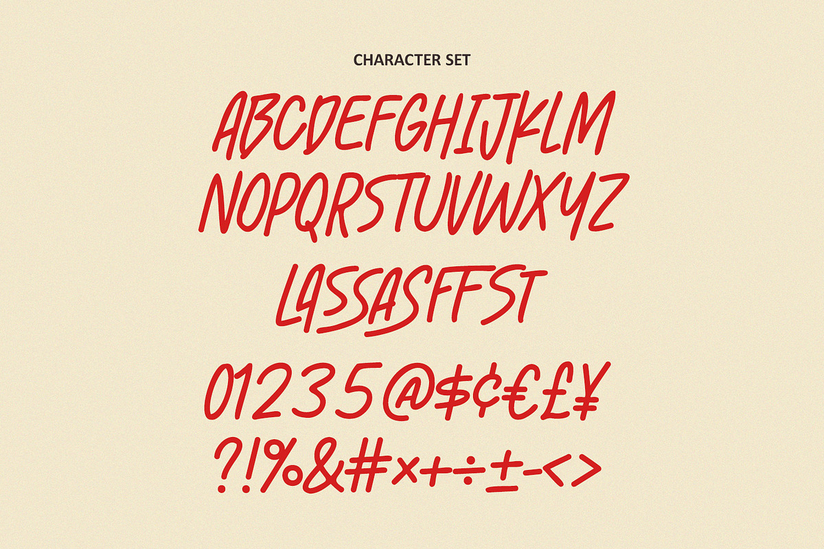 Visco Doubt Casual Handmade Monoline, a Handwritten Font by Maulana Creative (Photo 4 of 7)