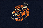 Head of Wild Beast - SVG,Vector,PNG, an Animal Illustration by Ben studio (Thumbnail 13 of 13)