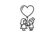 Couple Love Silhouette Bundle, an Illustration by jahid234 (Thumbnail 29 of 48)