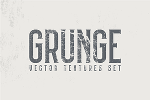 True Grunge Vector Textures