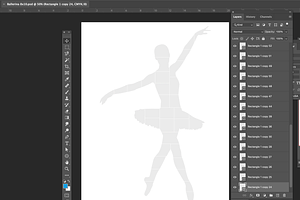 2 Ballerina Photo Collage Templates