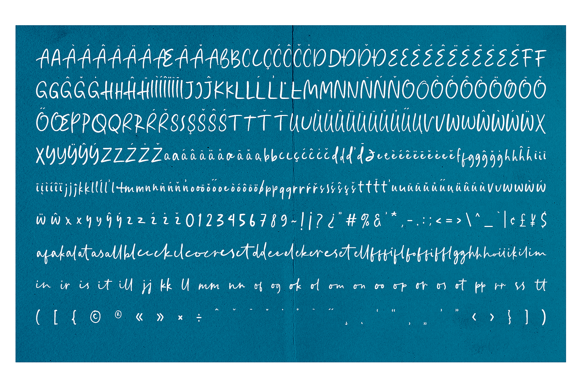 Palmella - Semi Script Handwriting, a Handwritten Font by Haps Space (Photo 12 of 12)