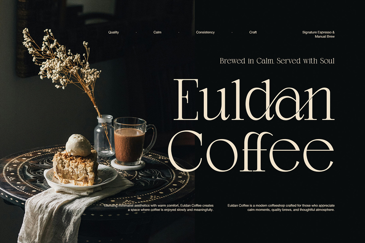 Agiona – Elegant Contrast Serif Font, a Serif Font by Graphicxell (Photo 3 of 8)