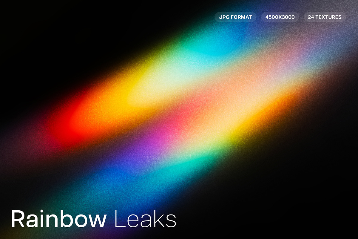 Rainbow Leaks: Texture Collection, a Texture Graphic by pixelbuddha.net (Photo 1 of 10)
