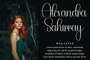 Justifies Christmas, a Handwritten Font by FreshTypeINK (Thumbnail 4 of 8)