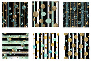 Black and White Stripe Background, a Pattern Graphic by CreationArt (Thumbnail 2 of 5)