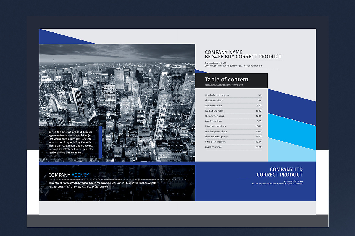 Corporate Brochure, a Brochure Template by artico (Photo 4 of 5)