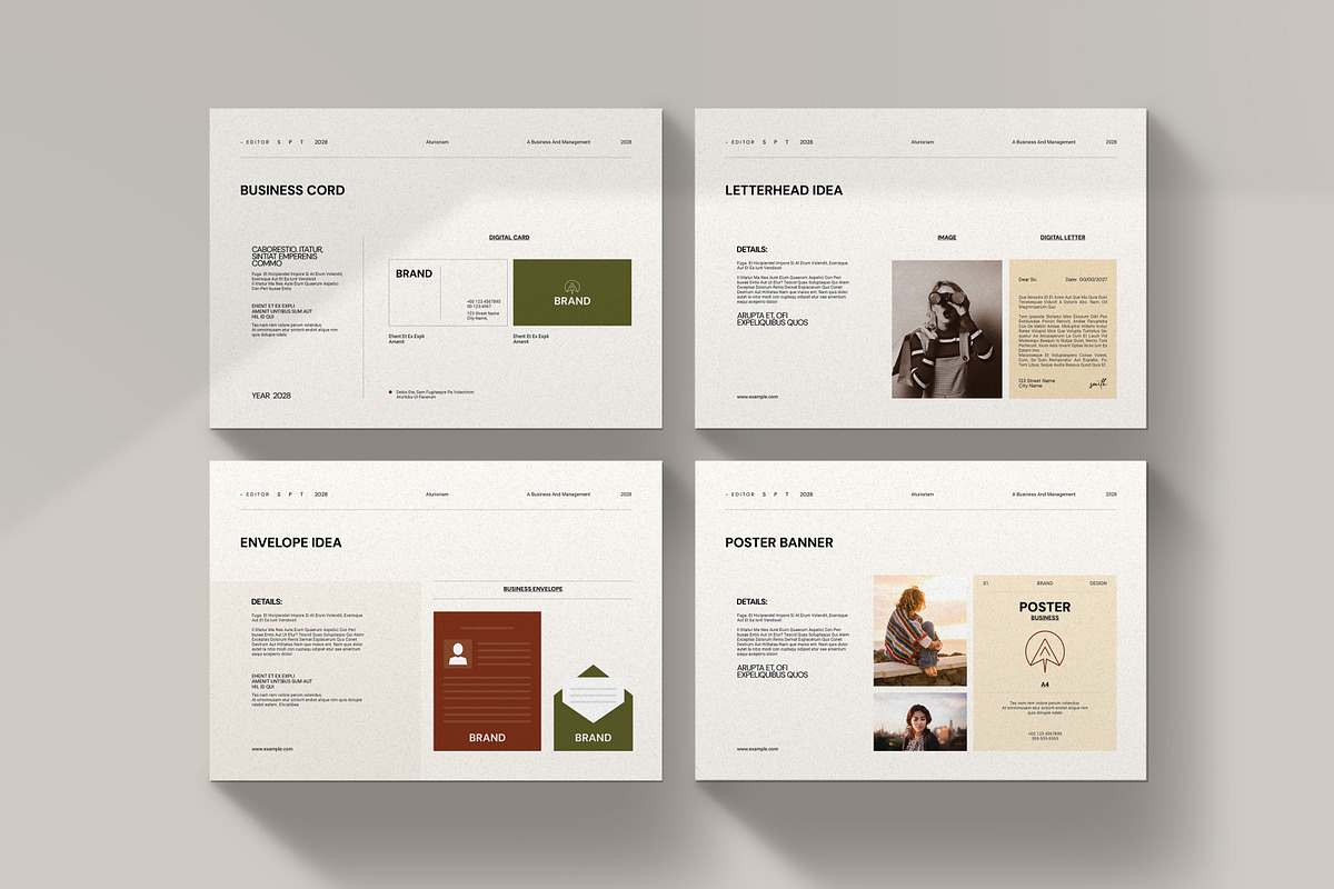 Brand Guideline Landscape Brochure, a Brochure Template by PrintIdea (Photo 4 of 5)