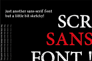 Scrabbly font, a Sans Serif Font by AbdElhalimWahid (Thumbnail 2 of 4)