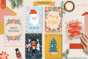 Nutcracker Christmas Pattern Graphic, a Seasonal Illustration by Essentially Nomadic (Thumbnail 9 of 13)