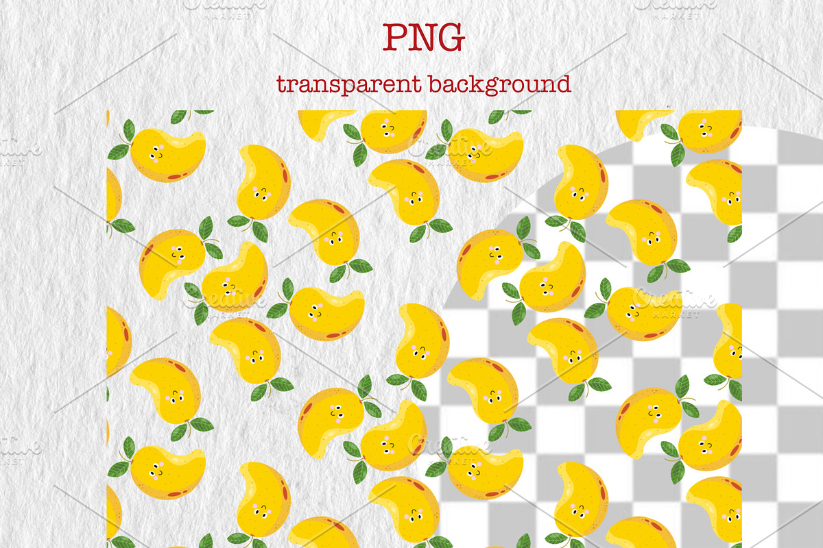 Fruit Friends clipart, an Icon by Oleksandra Illustrates (Photo 5 of 12)