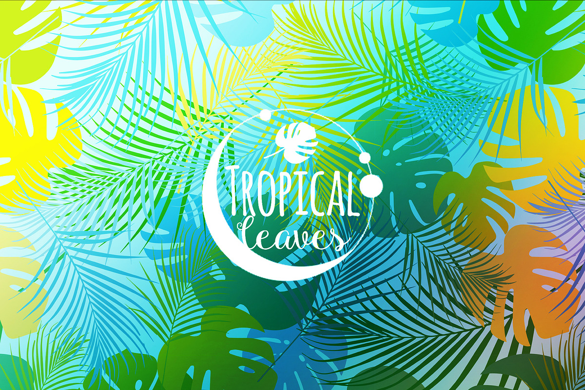 Tropical Leaves, a Shape Add-On by studio m (Photo 1 of 4)