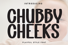 Chubby Cheeks | Script Font