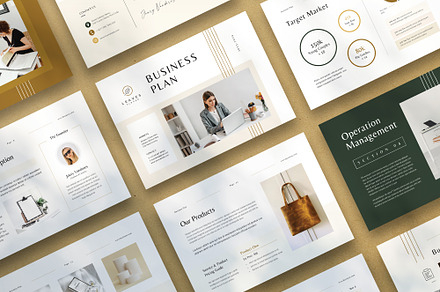A4 Landscape - Business Plan, a Brochure Template by Creativity-Design
