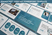 Soundcast - Podcast Powerpoint, a Presentation Template by SlideFactory (Thumbnail 1 of 4)