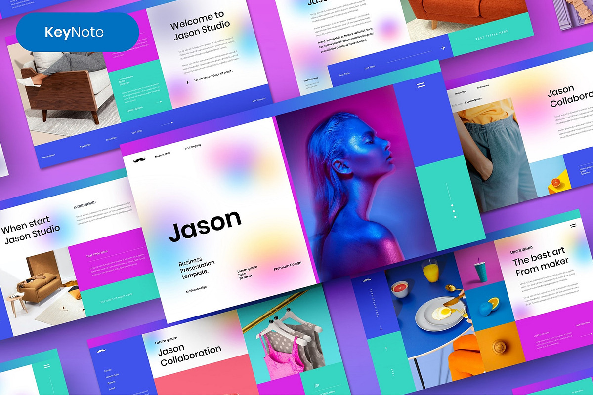 Jason – Business Keynote, a Presentation Template by Dens Creative Studio (Photo 1 of 6)