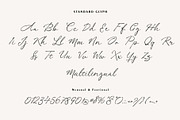 Lavisha - Handwritten Script Font, a Script Font by Luna Shop (Thumbnail 2 of 5)