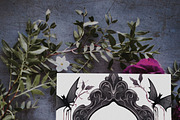 Watercolor Gothic Halloween, a Seasonal Illustration by Olga Koelsch (Thumbnail 6 of 12)
