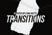 Paper Rip Luma Matte Transitions, a Templates & Theme by RafaMoraes (Thumbnail 2 of 13)