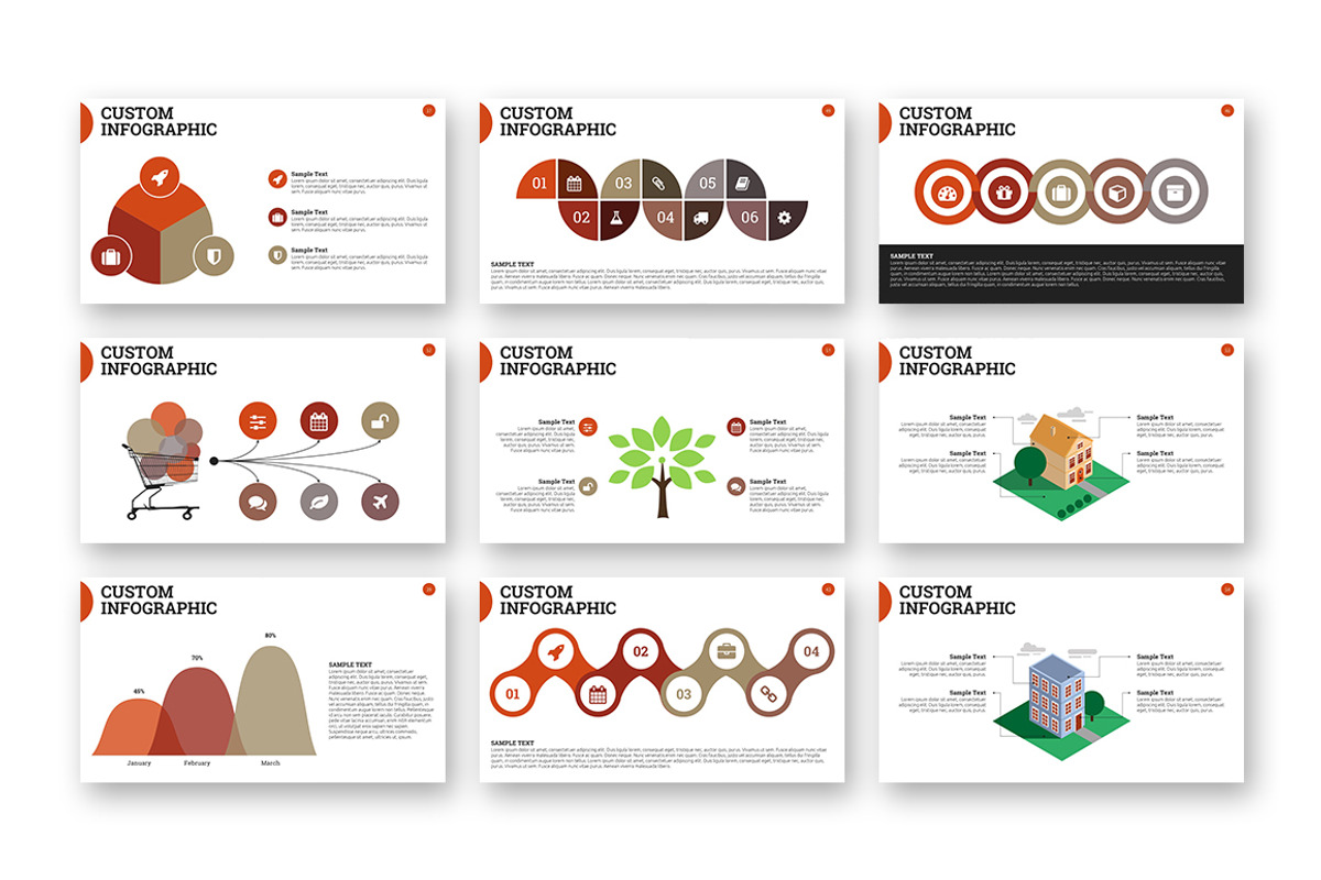 Circle- PowerPoint Template, a Presentation Template by everslide (Photo 7 of 8)