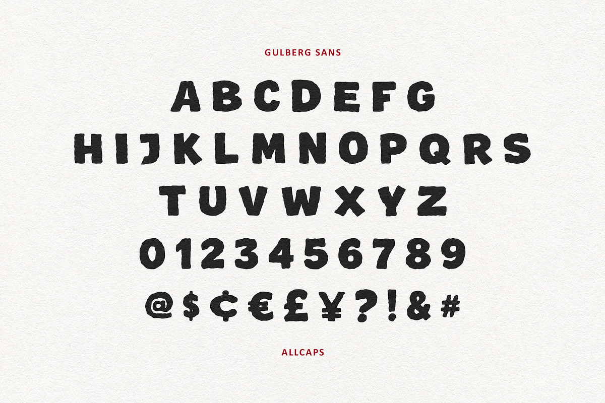 Gulberg Dry Font Duo Script Sans, a Script Font by Maulana Creative (Photo 5 of 7)