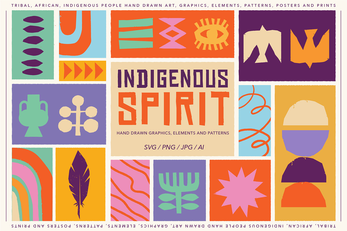 Indigenous Spirit collection, a Graphic by Marish (Photo 1 of 8)