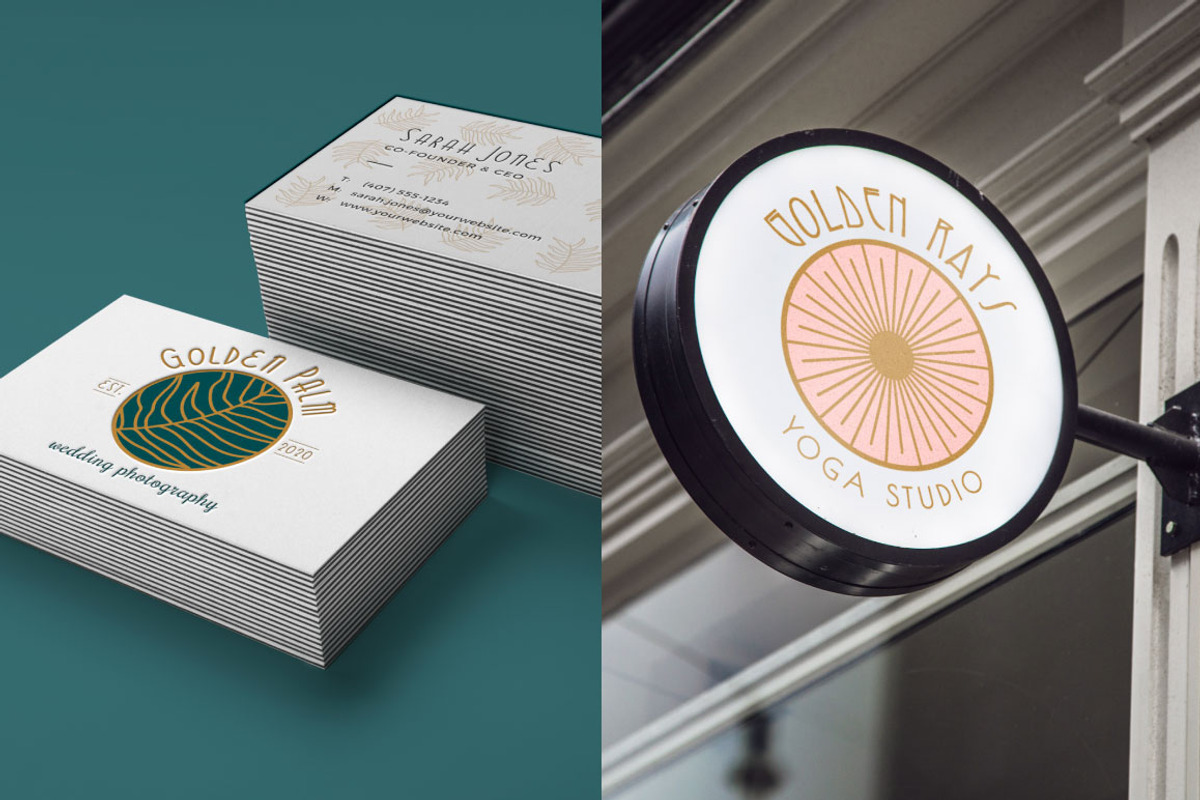 Logos & Graphics: Tropical Art Deco, an Icon by Liseno Designs (Photo 6 of 9)