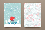 Merry Christmas Cards, a Card Template by Palau (Thumbnail 3 of 3)