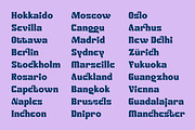 AO Gloria - Display Font, a Font by OwunStudio (Thumbnail 15 of 21)