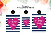 Art Printable Templates for InDesign, a Poster Template by Michelle Hickey Design (Thumbnail 3 of 5)