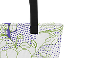 Floral Disruption – Green & Violet, an Illustration by kraalikaacreations (Thumbnail 6 of 7)