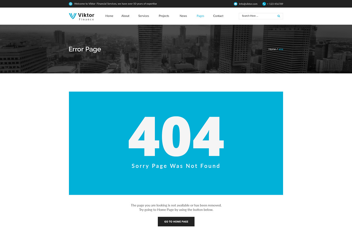 Viktor - Corporate Muse Template, a HTML Template by DigitalCenturySF (Photo 12 of 12)