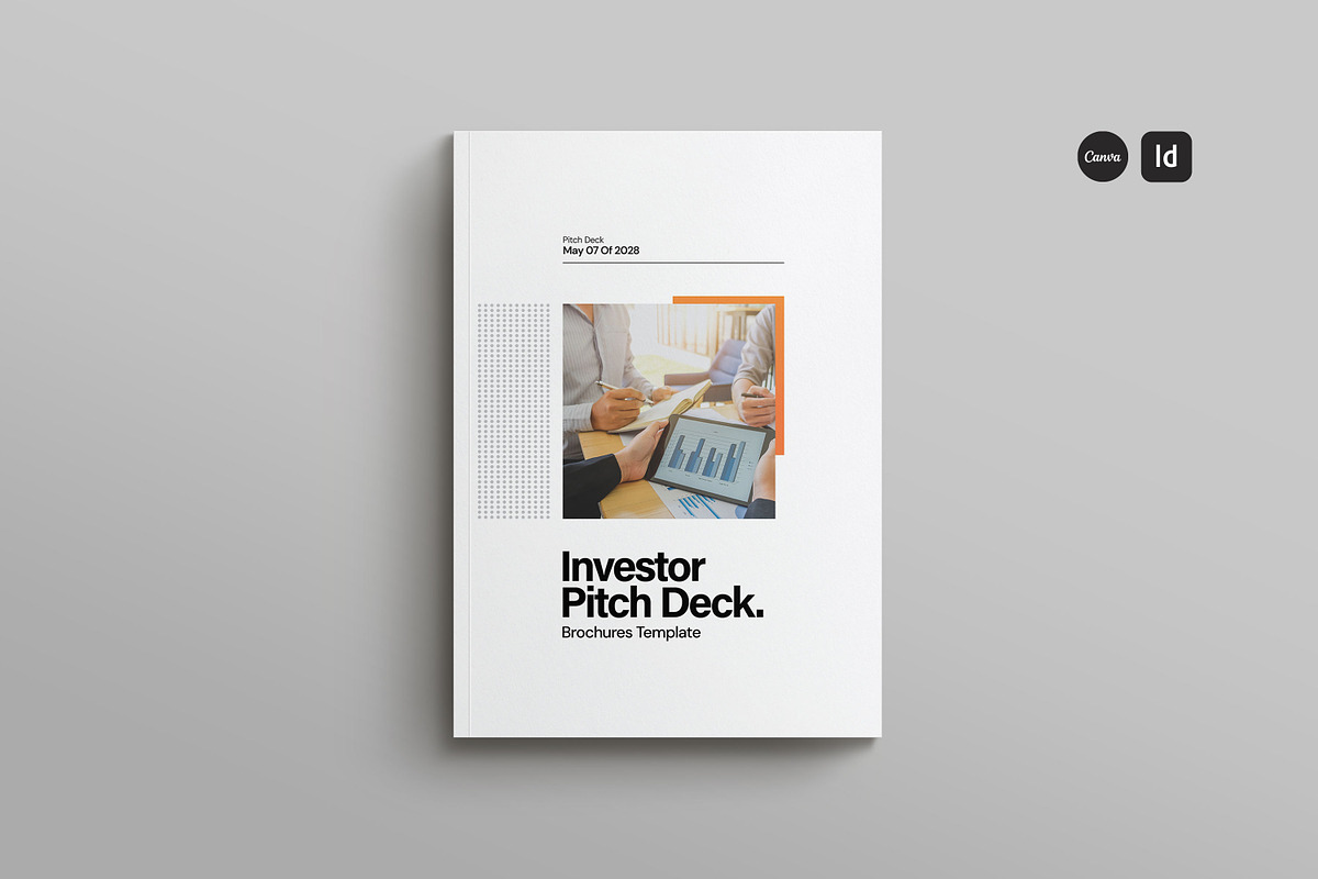 Investor Pitch Deck Template, a Brochure Template by Creatiya Type (Photo 1 of 7)