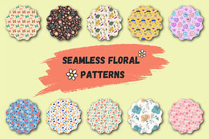 Floral Pattern Set- Little Garden