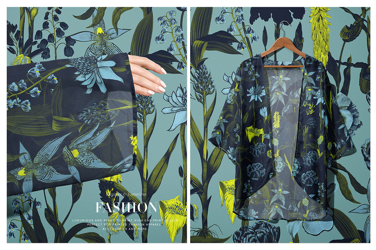 Nocturne luxury Prints & Motifs, a Pattern Graphic by TSTUDIO (Photo 8 of 10)