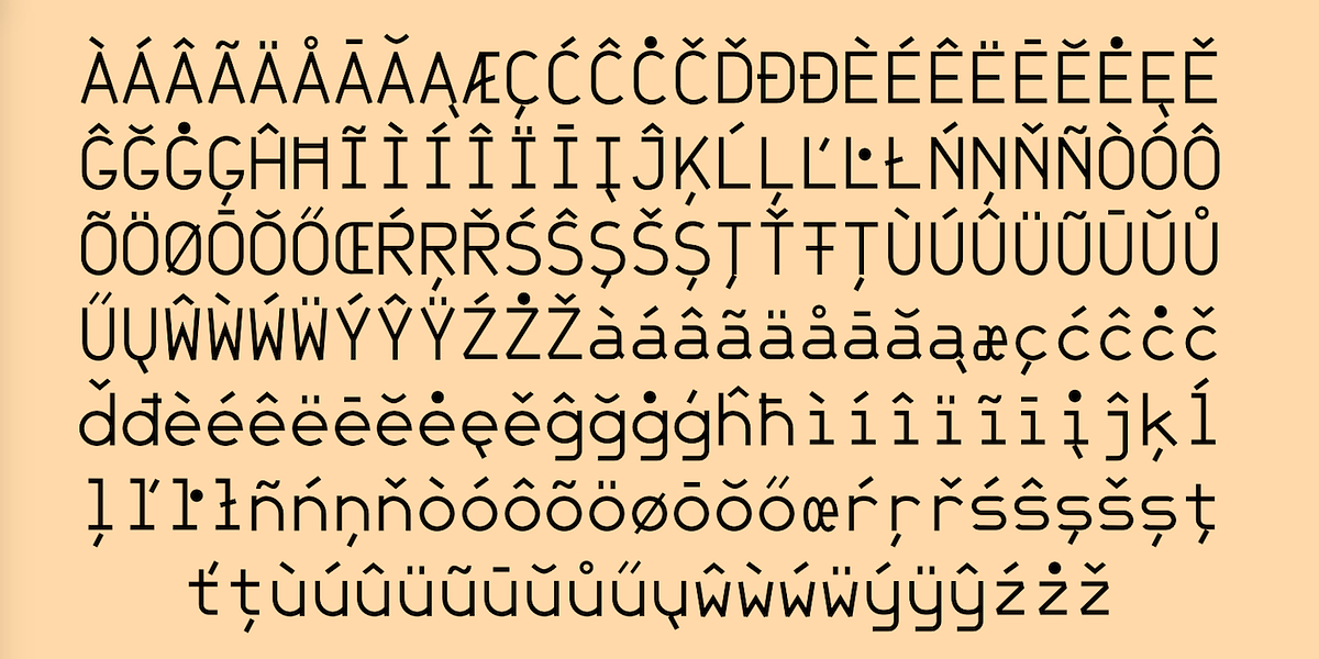 JetJaneMono, a Sans Serif Font by Ingrimayne Type (Photo 11 of 11)