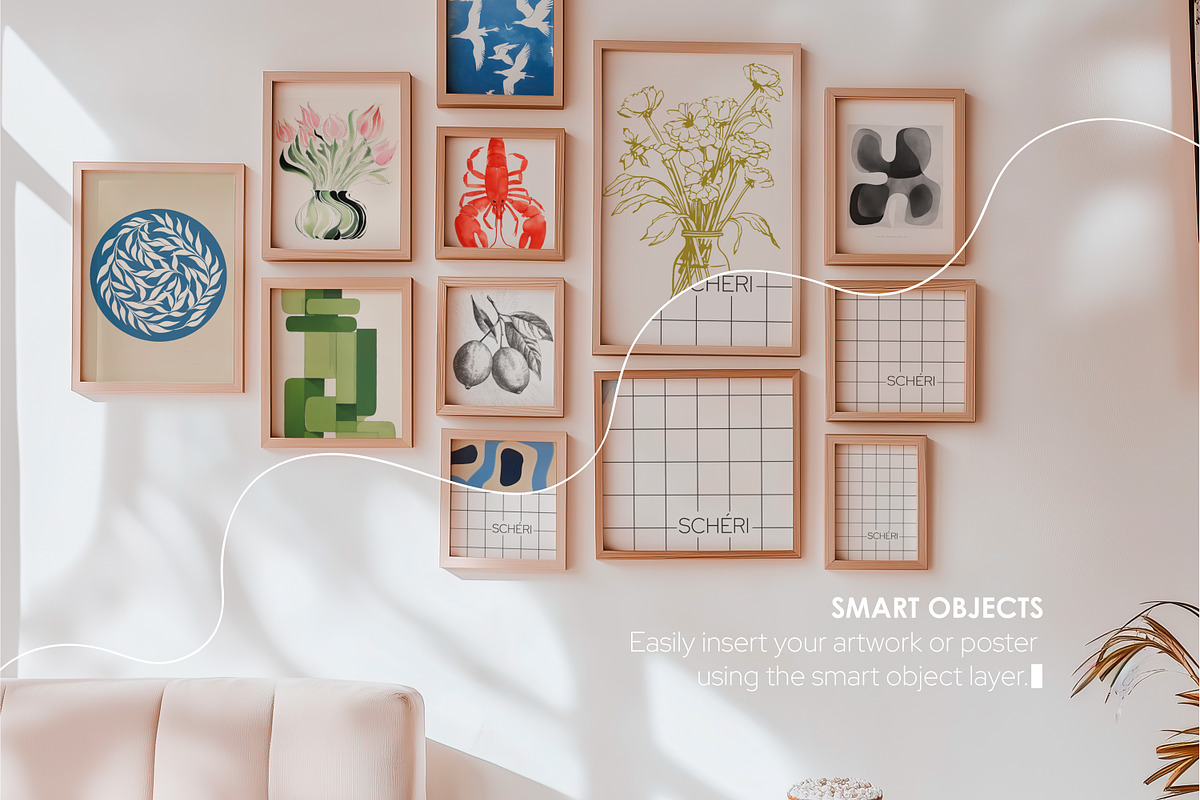 ROSANOVA | Frame mockup set, a Household Mockup by SCHÉRI (Photo 4 of 11)