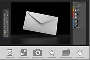 Envelope Floating Mockup PSD, an Advertising Mockup by Bruno's Shop (Thumbnail 3 of 4)