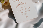 5x7 Orchid Wedding Invitation Mockup, a Product Mockup by Serenefeeling (Thumbnail 4 of 6)