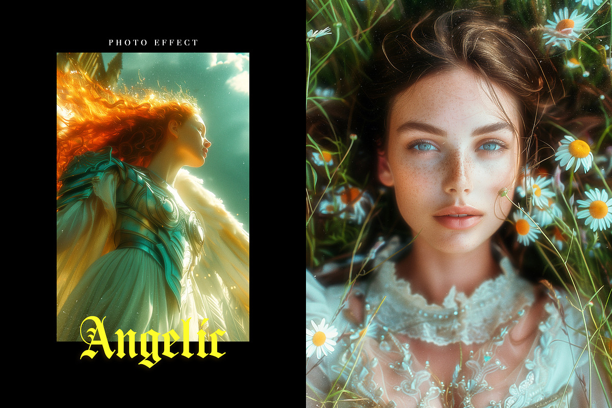Angelic Glow Poster Effect, a Brushes & More by Design Squad (Photo 1 of 4)