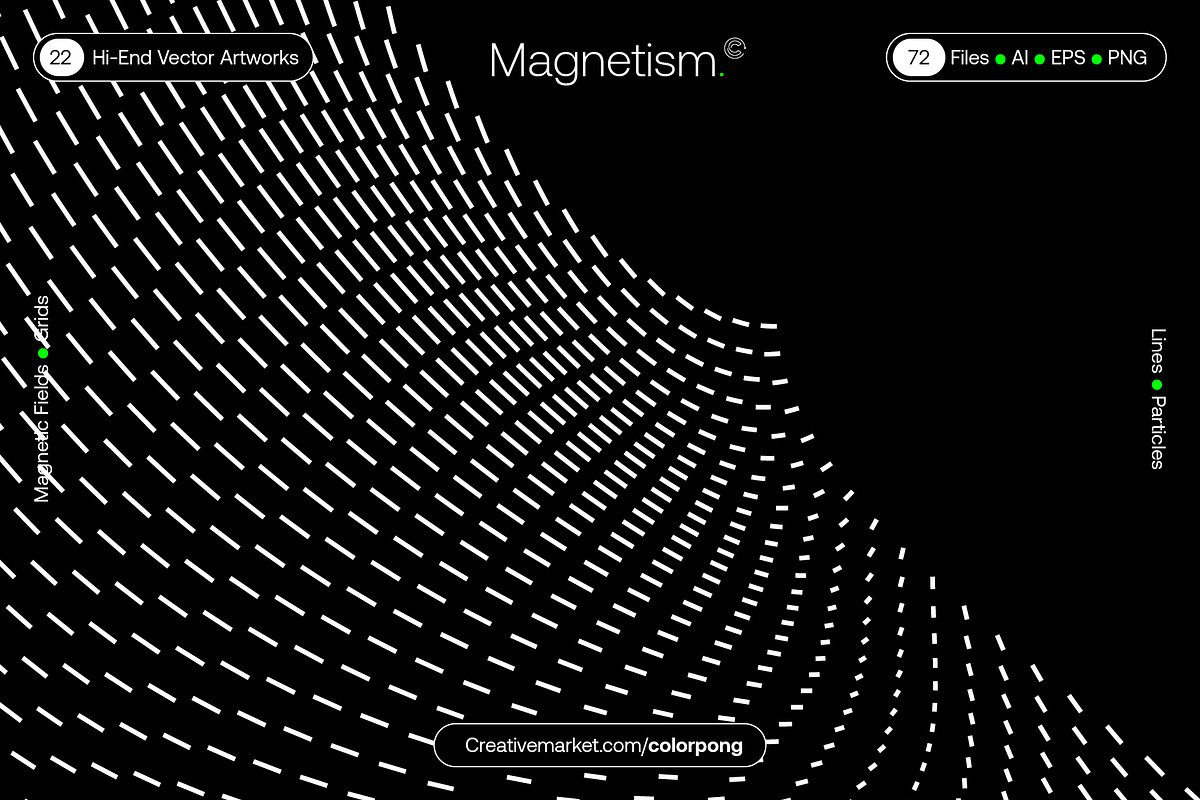 Magnetism - Vector Bundle, a Pattern Graphic by Colorpong (Photo 14 of 14)