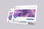 Facebook Cover Mockup, a Wearable Device Mockup by xavier_studio (Thumbnail 5 of 5)