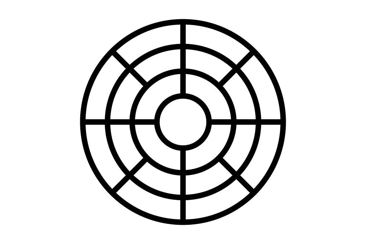 Color Circle Line Icon, an Icon by Pexelpy