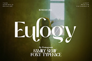 Eulogy | Variable Font Family, a Serif Font by Pentagonistudio (Thumbnail 1 of 9)